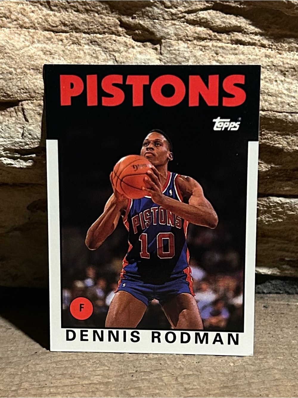 Dennis Rodman NBA Collector’s Card - VGC